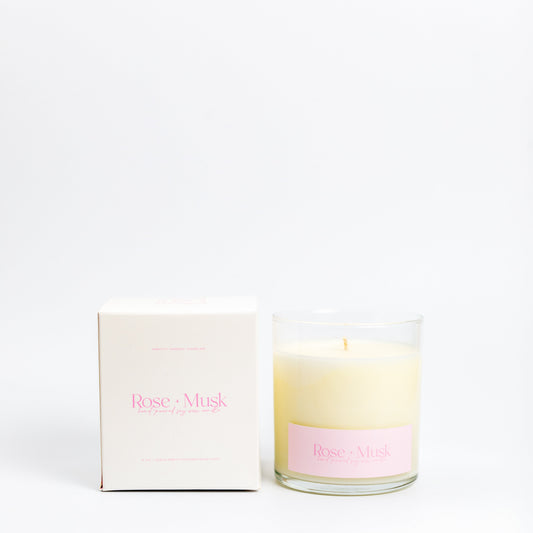 Rose Candle