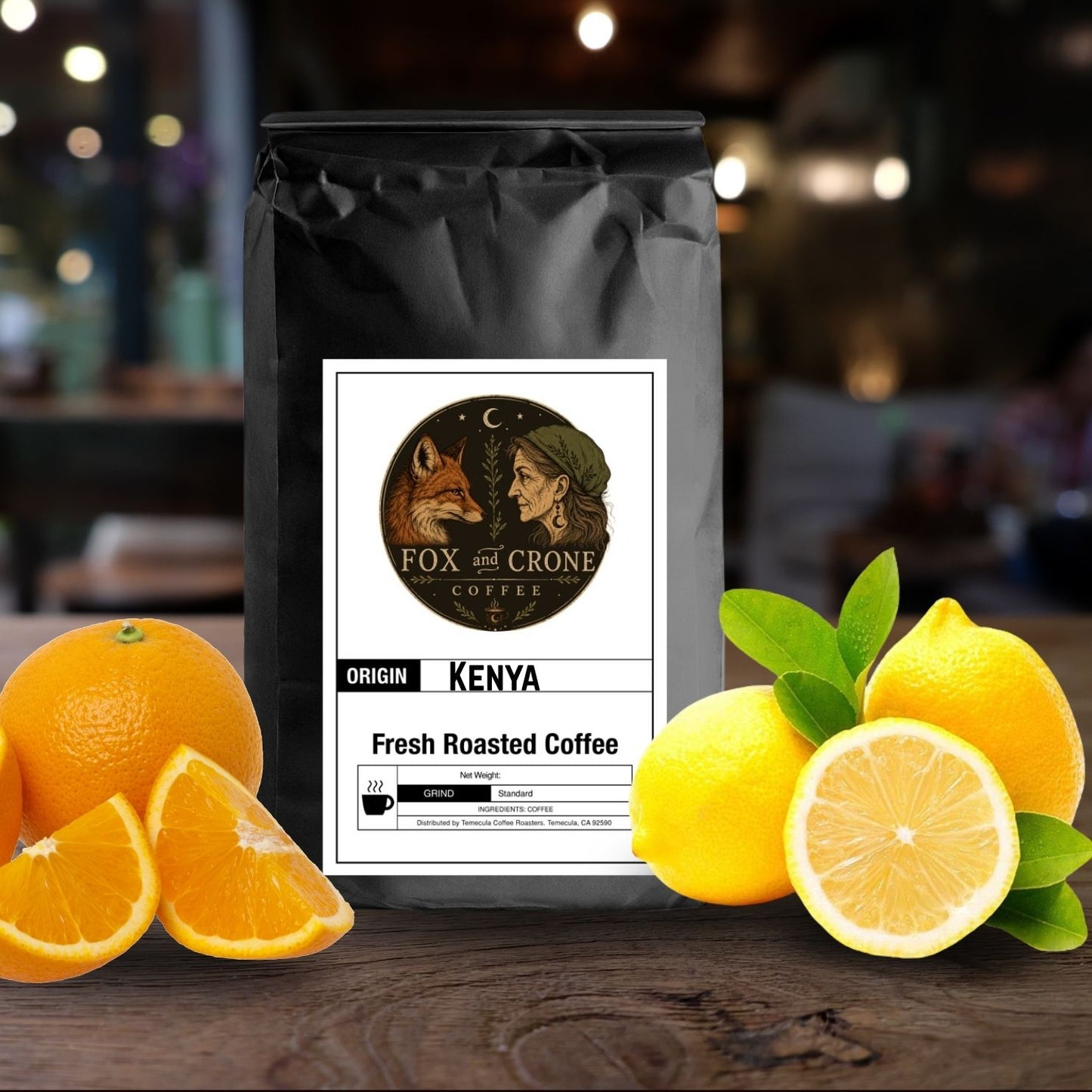 Kenya | Orange, Lemon, Floral Coffee Grounds