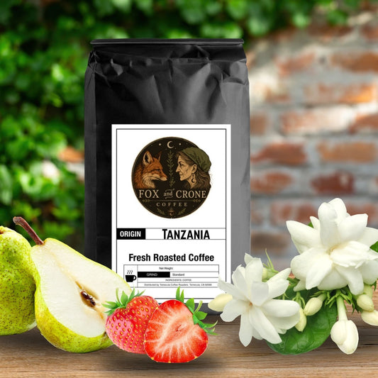Tanzania | Pear, Floral Jasmin, Strawberry, Medium Light Roast Ground Coffee & Beans