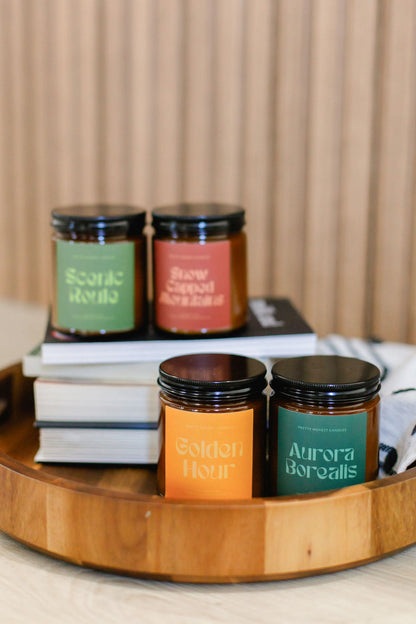 Eucalyptus and Pine Candle: Scenic Route Candle